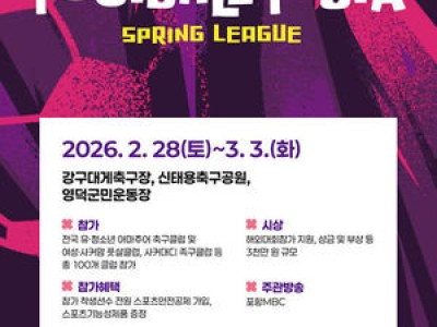 영덕 풋볼 페스타 스프링리그 축구 팬들 관심 높아 썸네일