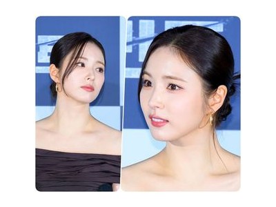 신세경 영화 휴민트 보고회에서 블랙 드레스로 화제 썸네일